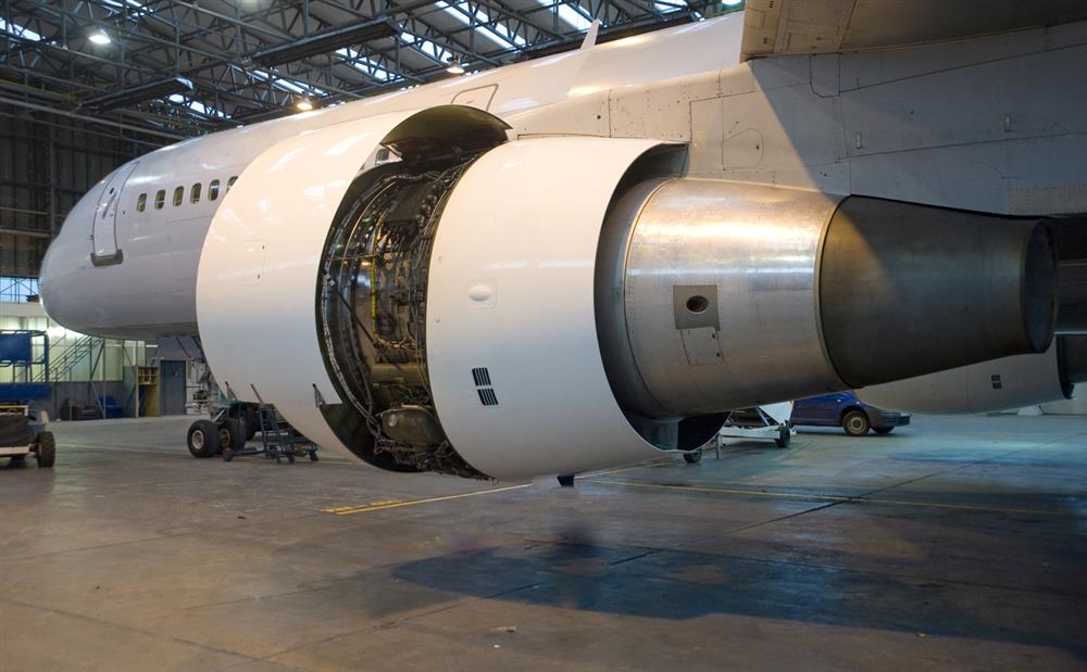 Boeing 757-200 jet engine application in aerospace industry